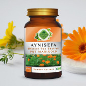 Aynısefa Toz Ekstresi (Calendula Officinalis L.)50 gr. Cam Kavanoz - 2