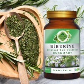 Biberiye Toz Ekstresi (Rosmarinus Officinalis) 50 gr. Cam Kavanoz - 3