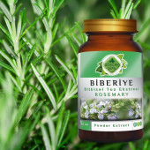Biberiye Toz Ekstresi (Rosmarinus Officinalis) 50 gr. Cam Kavanoz - 4