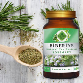 Biberiye Toz Ekstresi (Rosmarinus Officinalis) 50 gr. Cam Kavanoz - 5