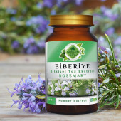 Biberiye Toz Ekstresi (Rosmarinus Officinalis) 50 gr. Cam Kavanoz - 9