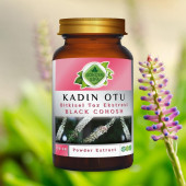 Black Cohosh (Kadın Otu) Toz Ekstresi 100 gr. Cam Kavanoz - 3