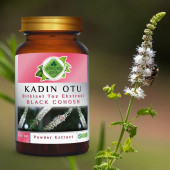 Black Cohosh (Kadın Otu) Toz Ekstresi 100 gr. Cam Kavanoz - 4