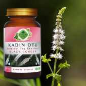 Black Cohosh (Kadın Otu) Toz Ekstresi 100 gr. Cam Kavanoz - 5