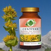 Centiyan Toz Ekstresi (Gentiana lutea)100 gr. Cam Kavanoz - 2