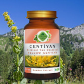 Centiyan Toz Ekstresi (Gentiana lutea)100 gr. Cam Kavanoz - 5