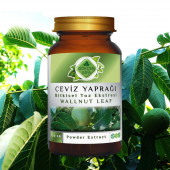 Ceviz Yaprağı Toz Ekstresi (Juglans Regia L.)100 gr. Cam Kavanoz - 3