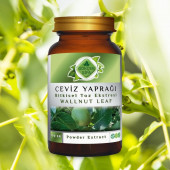 Ceviz Yaprağı Toz Ekstresi (Juglans Regia L.)100 gr. Cam Kavanoz - 4