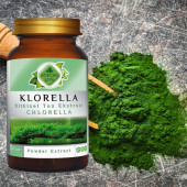 Chlorella Toz Ekstresi 80 gr. Cam Kavanoz - 4