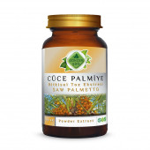 Cüce Palmiye Toz Ekstresi (Serenoa repens)100 gr. Cam Kavanoz - 1
