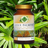 Cüce Palmiye Toz Ekstresi (Serenoa repens)100 gr. Cam Kavanoz - 3