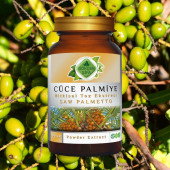 Cüce Palmiye Toz Ekstresi (Serenoa repens)100 gr. Cam Kavanoz - 8