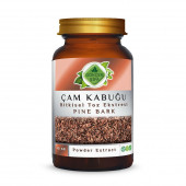 Çam Kabuğu Toz Ekstresi (Pinus Pinaster Aiton) 40 gr. Cam Kavanoz - 1