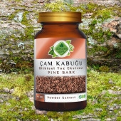 Çam Kabuğu Toz Ekstresi (Pinus Pinaster Aiton) 40 gr. Cam Kavanoz - 4