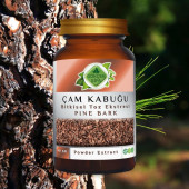 Çam Kabuğu Toz Ekstresi (Pinus Pinaster Aiton) 40 gr. Cam Kavanoz - 5