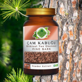 Çam Kabuğu Toz Ekstresi (Pinus Pinaster Aiton) 40 gr. Cam Kavanoz - 6