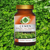 Çemen Toz Ekstresi (Trigonella foenum-graecum L.) 50 gr. Cam Kavanoz - 4