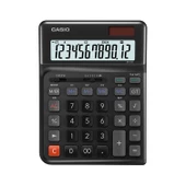 Casio DE-12E-BK 12 Haneli Masaüstü Hesap Makinesi thumbnail 1