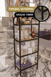Bino Çok Amaçlı Düzenleyici Banyo Dolabı Mutfak Rafı Makyaj ve Aksesuar Dolabı Telli Organizer - 2