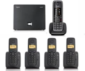 Gigaset C530 IP 5 Dahili Dect Telsiz Kablosuz Telefon Santrali - 1