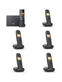 Gigaset C550 Ip 6 Dahili Dect Kablosuz Telefon Santrali thumbnail 2