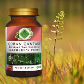 Çoban Çantası Toz Ekstresi (Capsella bursa-pastoris) 60 gr. Cam Kavanoz - 2