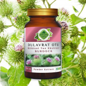 Dulavrat Otu Toz Ekstresi (Arctium Lappa)100 gr. Cam Kavanoz - 4