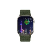 ScHitec Watch 9 Pro Amoled Ekran Android İos Uyumlu Akıllı Saat Yeşil - 1