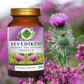 Deve Dikeni Toz Ekstresi (Silybum Marianum)50 gr. Cam Kavanoz - 2