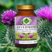 Deve Dikeni Toz Ekstresi (Silybum Marianum)50 gr. Cam Kavanoz - 3