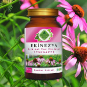 Ekinezya Toz Ekstresi (Echinacea Purpurea)70 gr. Cam Kavanoz - 3