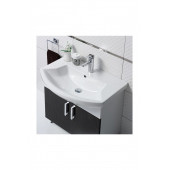Turkuaz Seramik Cerastyle Evita Serisi 90 x 55 Cm Etajerli Lavabo - 3