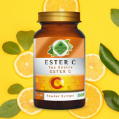 Ester C Toz Ekstresi 100 gr. Cam Kavanoz - 2