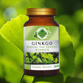 Ginkgo Toz Ekstresi (Ginkgo Biloba)100 gr. Cam Kavanoz - 3
