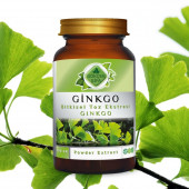 Ginkgo Toz Ekstresi (Ginkgo Biloba)100 gr. Cam Kavanoz - 4