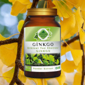 Ginkgo Toz Ekstresi (Ginkgo Biloba)100 gr. Cam Kavanoz - 5