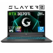 Game Garaj Slayer2 D5 10Xl-3070Ti C3 Intel Core İ7-12700H 16Gb Ram 1Tb Ssd 8Gb Rtx3070ti 17.3" Fhd 360Hz Freedos Oyuncu Dizüstü Bilgisayar + Çanta - 1