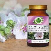 Hatmi Çiçeği Toz Ekstresi 60 gr. Cam Kavanoz - 5