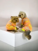 Tesla Penye Tulum Duo Köpek Tulumu Köpek Elbisesi - 1