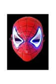 3 Ürün-örümcek Adam Kostümü 4-6 Yaş Spiderman Işıklı Maske + Vantuz Atan Eldiveni - 2