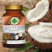Hindistan Cevizi Toz Ekstresi 100 gr. Cam Kavanoz - 4