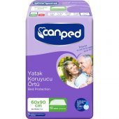 Canped Yatak Koruyucu Örtü Ekstra Örtü (60cm * 90cm) 10lu - 1