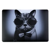 Macbook Pro Kılıf 13inç M1-M2 Laptop Sticker Koruyucu Kaplama A2338 ile Uyumlu Cat01NL thumbnail 3
