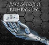 Dokunmatik Sensörlü Mini Led Lamba Şarj Edilebilir Çok Amaçlı 8 Farklı Renk - 4