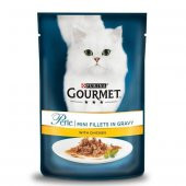Purina Gourmet Perle Izgara Tavuk Kedi Maması 85gr x 24 Adet - 1