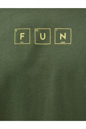 Slogan Baskılı Tişört Bisiklet Yaka Dar Kesim Pamuklu thumbnail 6