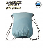 SEVBAGS İmperteks Su Geçirmez İp Büzgülü Sırt Çantası Hafif  ince kumaş - 2