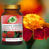 Kadife Çiçeği Toz Ekstresi 100 gr. Cam Kavanoz - 6