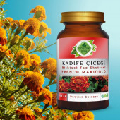 Kadife Çiçeği Toz Ekstresi 100 gr. Cam Kavanoz - 8