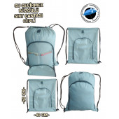 SEVBAGS GÜNLÜK SU GEÇİRMEZ OKUL YÜZME PLAJ SPOR FİTNES BÜZGÜLÜ SIRT ÇANTASI - 1